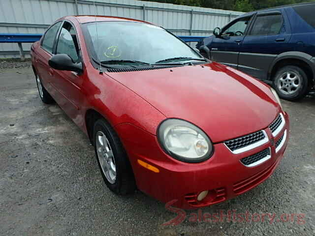 KNAGN4ADXG5098392 2003 DODGE NEON