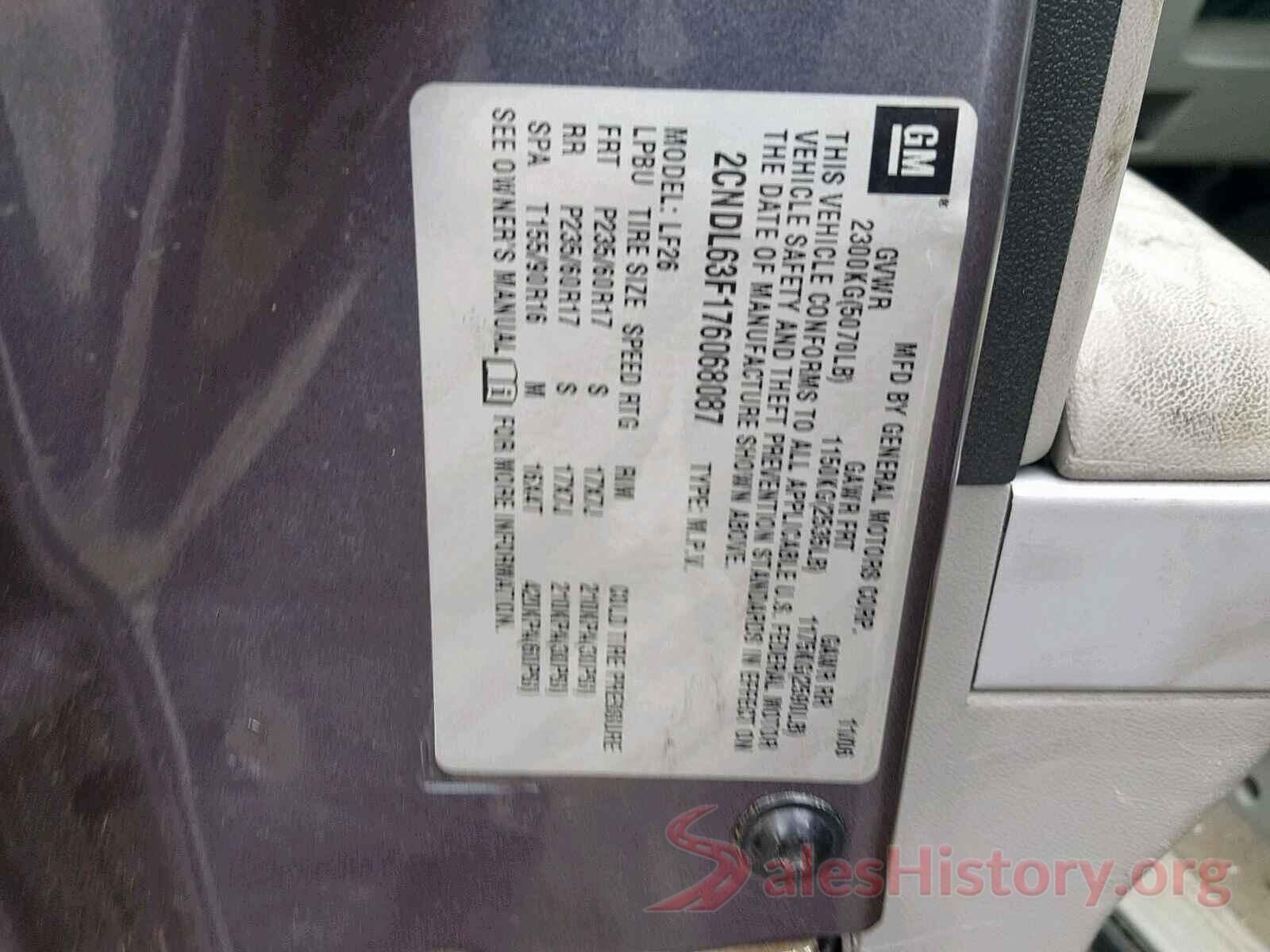 1N6BA1F48JN520423 2007 CHEVROLET EQUINOX LT