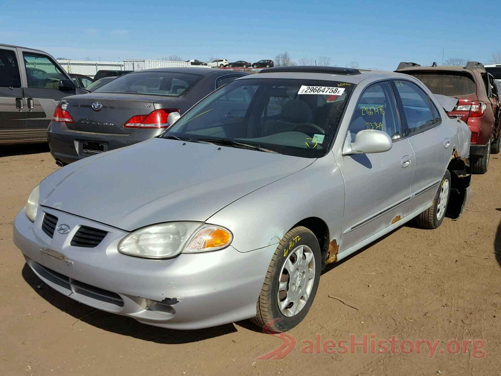 3MYDLBYV4KY515579 2000 HYUNDAI ELANTRA