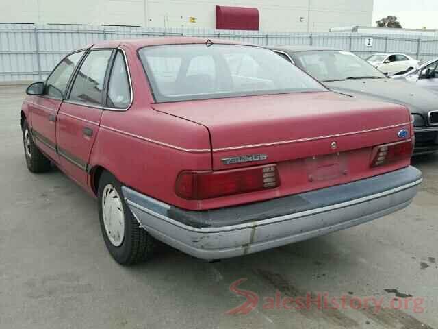 KMHD74LF3HU075974 1990 FORD TAURUS