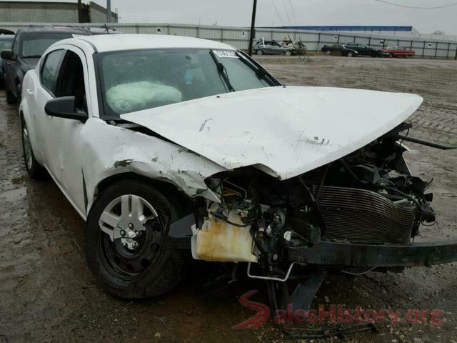 19XFC1F33GE223482 2013 DODGE AVENGER