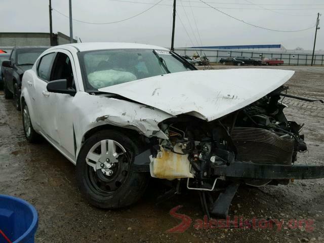 19XFC1F33GE223482 2013 DODGE AVENGER