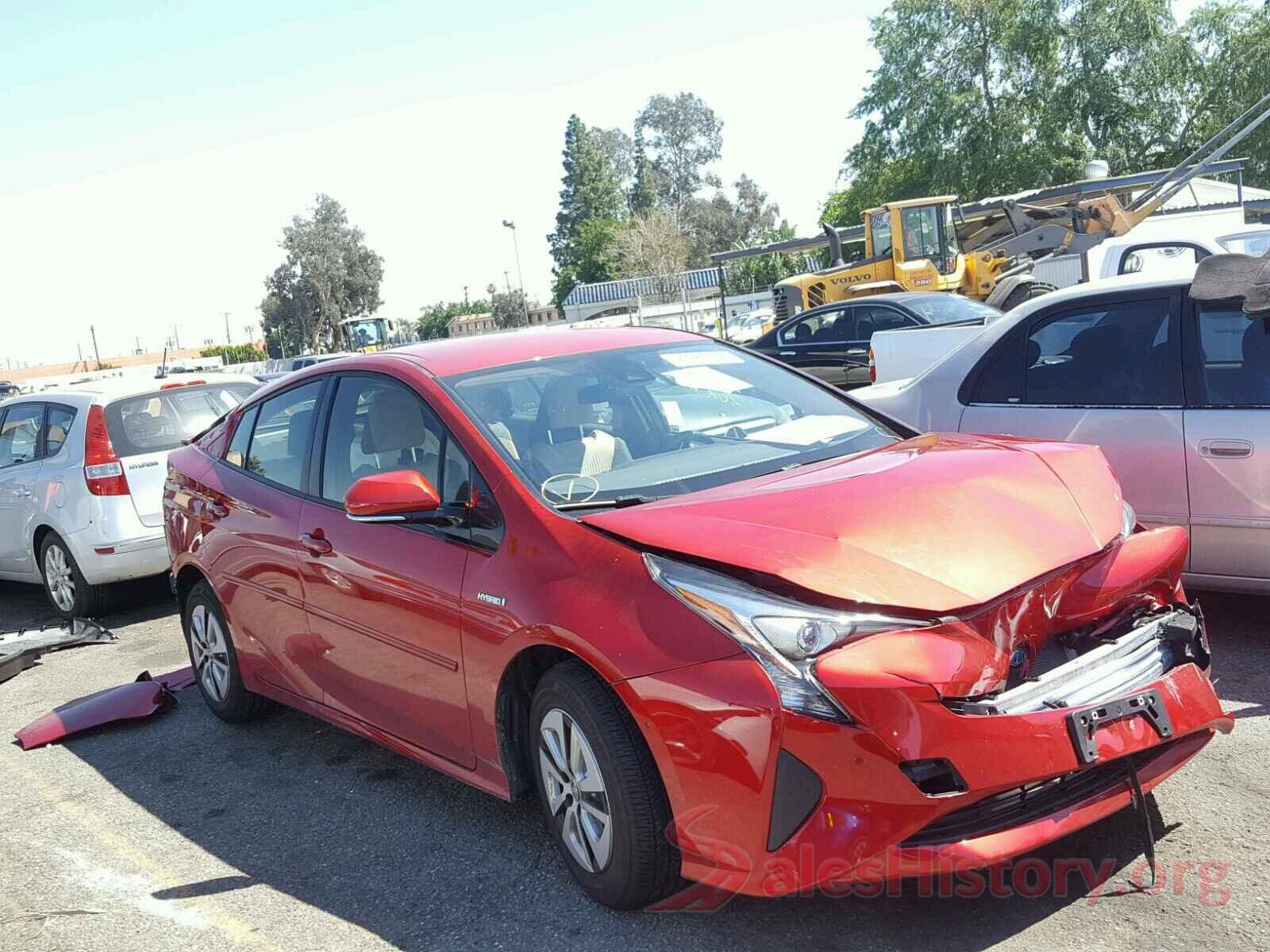 JTDKBRFU8H3570274 2017 TOYOTA PRIUS