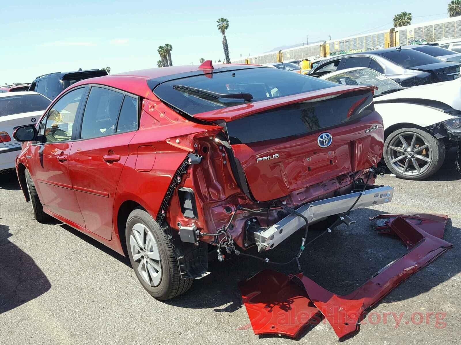 JTDKBRFU8H3570274 2017 TOYOTA PRIUS