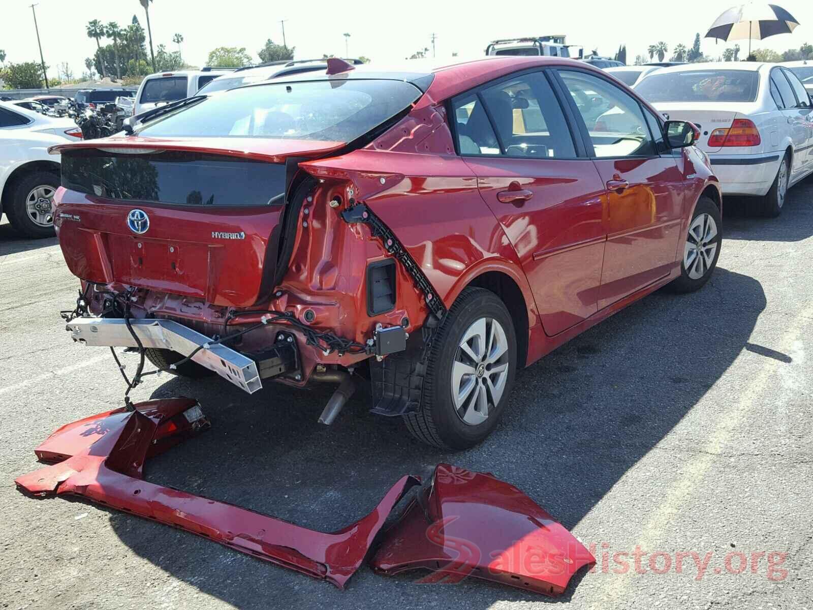 JTDKBRFU8H3570274 2017 TOYOTA PRIUS