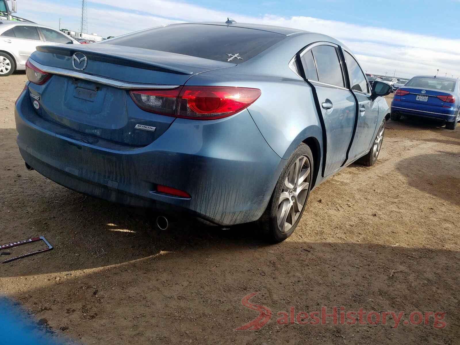 4S3GTAK64J1700676 2014 MAZDA 6