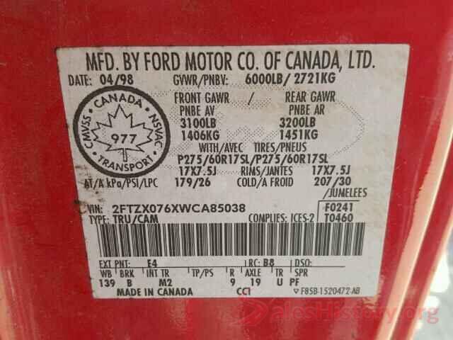 JN1BJ1CP0KW218477 1998 FORD F150