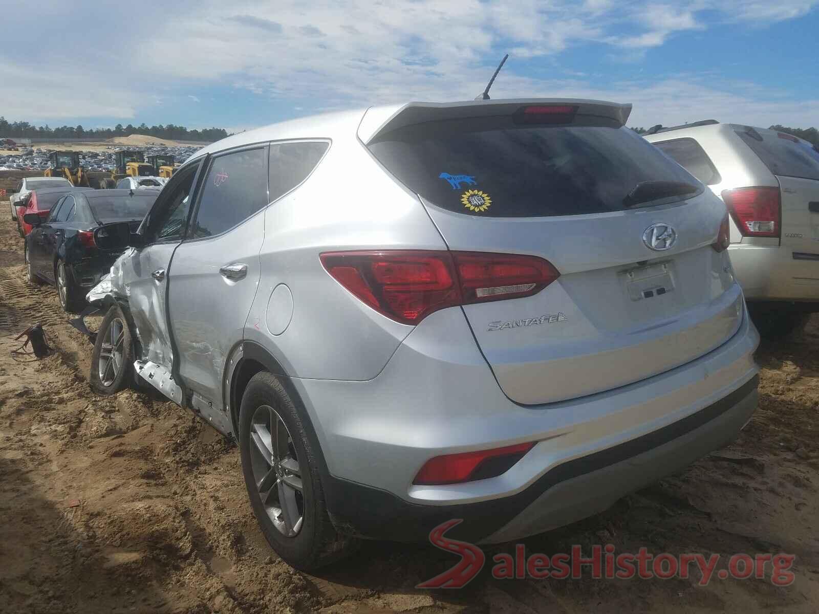 5XYZT3LB6JG565085 2018 HYUNDAI SANTA FE