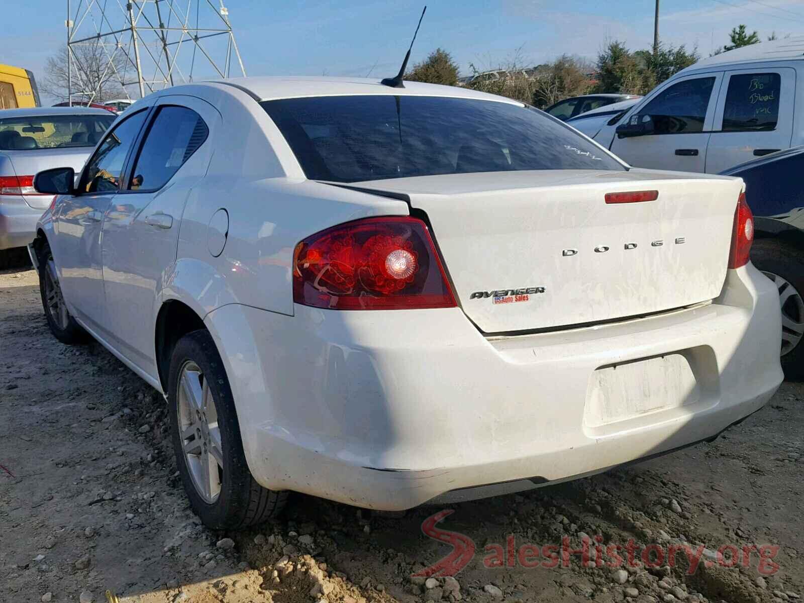 3VW2B7AJ2HM350237 2011 DODGE AVENGER