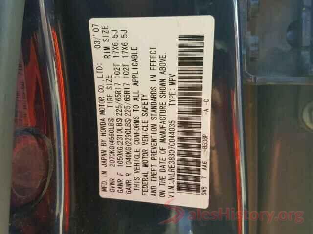 KMHRB8A31LU046678 2007 HONDA CRV