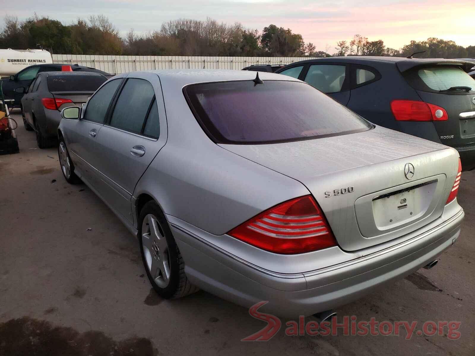 1N4BL4EVXLC155319 2003 MERCEDES-BENZ S CLASS