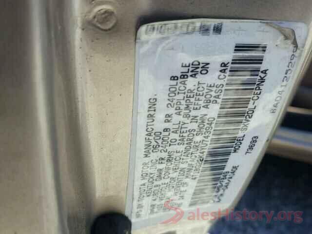 2T3YFREV7HW319462 2000 TOYOTA CAMRY