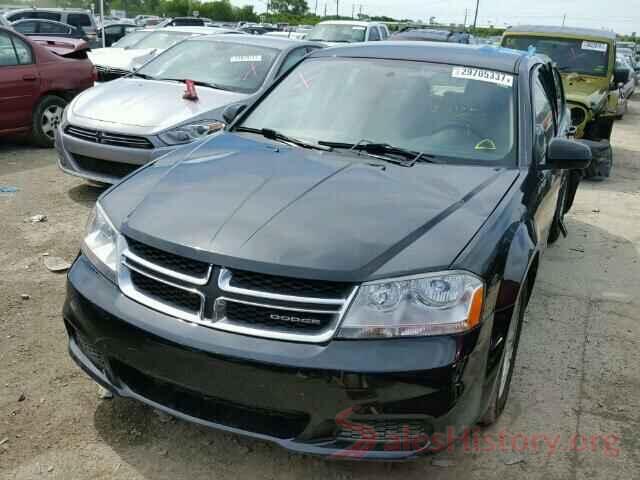 58ABK1GG5JU085699 2012 DODGE AVENGER