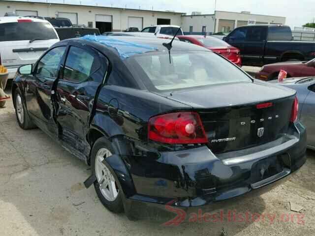 58ABK1GG5JU085699 2012 DODGE AVENGER