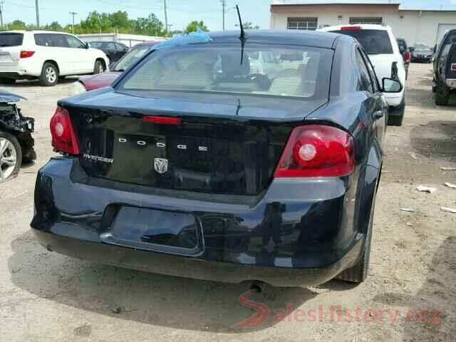 58ABK1GG5JU085699 2012 DODGE AVENGER