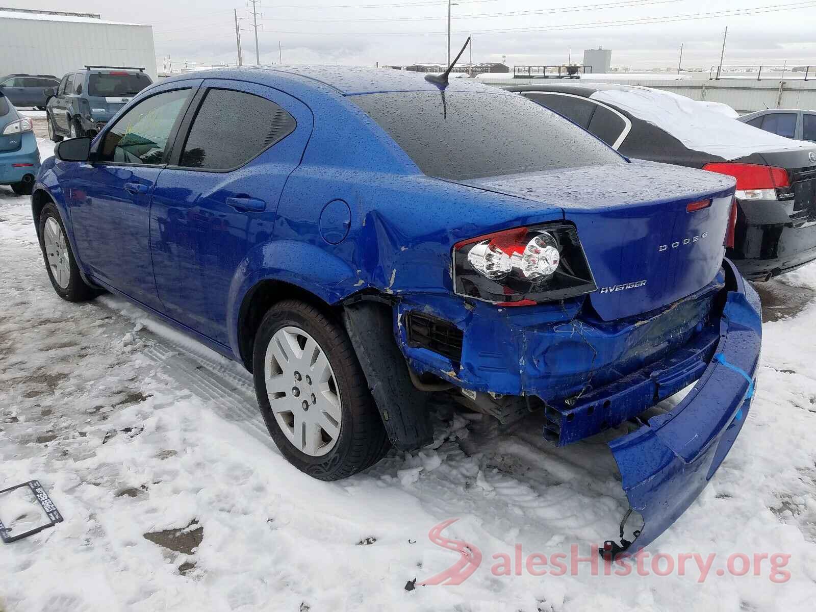 4T1B61HKXJU510560 2013 DODGE AVENGER