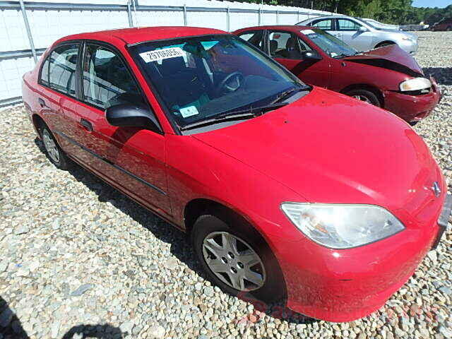 3N1AB7APXJY315045 2005 HONDA CIVIC