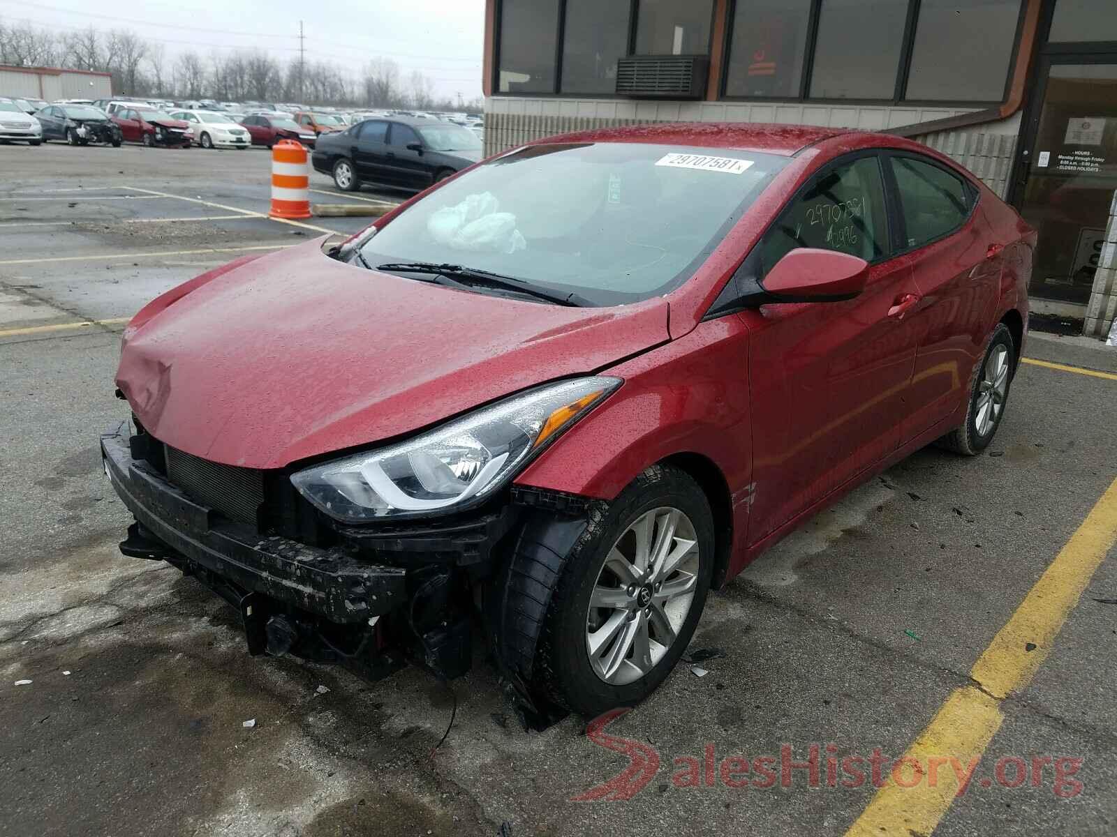 5NPDH4AE2GH786389 2016 HYUNDAI ELANTRA