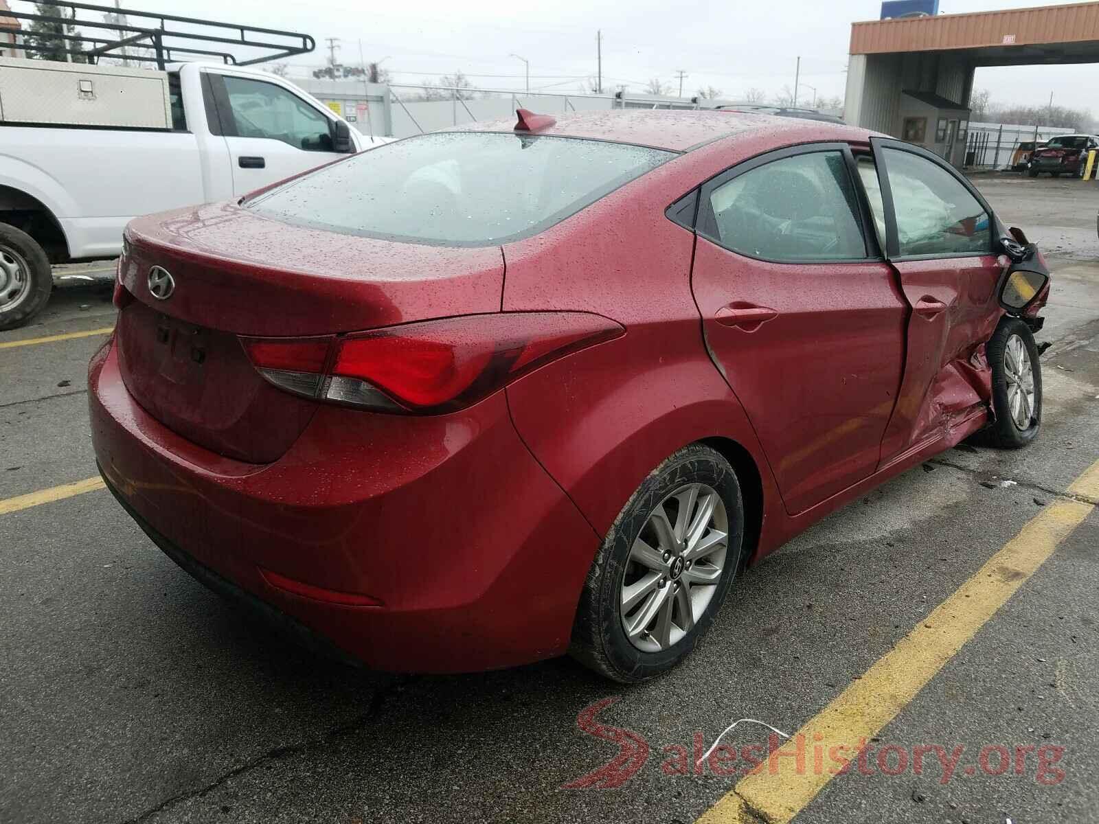 5NPDH4AE2GH786389 2016 HYUNDAI ELANTRA