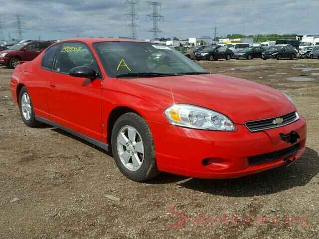 3N1AB7APXJL609025 2006 CHEVROLET MONTECARLO