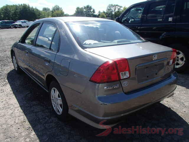 3N1AB7AP5GL637288 2005 HONDA CIVIC