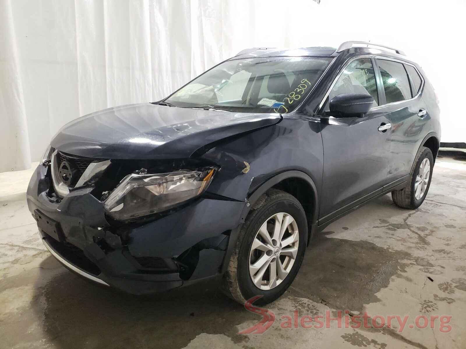 KNMAT2MV2GP680689 2016 NISSAN ROGUE