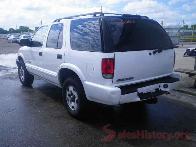 5FNYF6H77LB014411 2004 CHEVROLET BLAZER