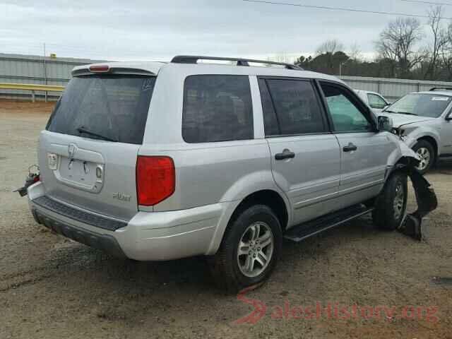 5TFAZ5CN3HX023922 2004 HONDA PILOT