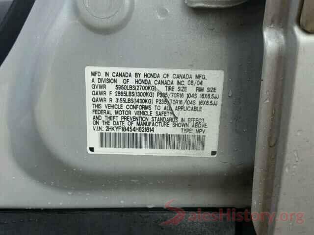 5TFAZ5CN3HX023922 2004 HONDA PILOT