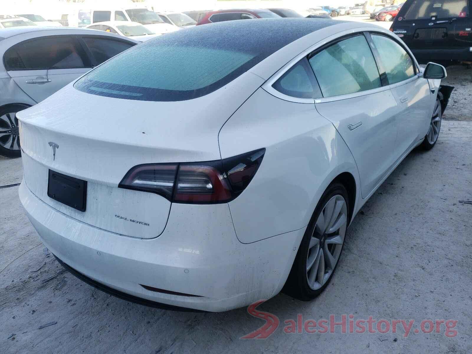 5YJ3E1EB2KF494784 2019 TESLA MODEL 3