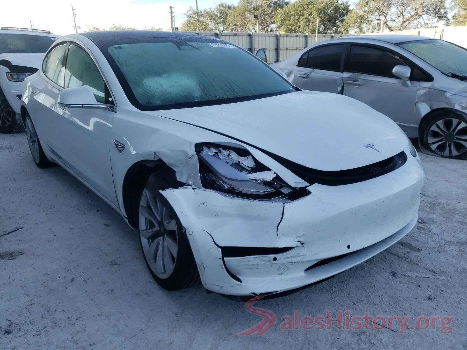 5YJ3E1EB2KF494784 2019 TESLA MODEL 3