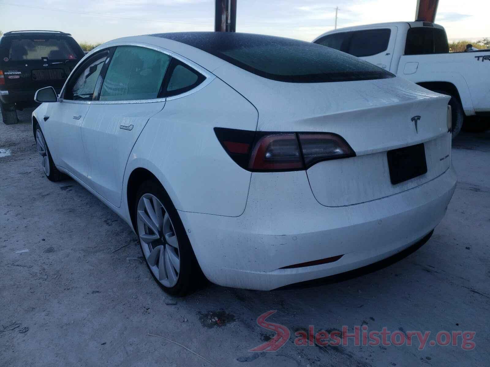 5YJ3E1EB2KF494784 2019 TESLA MODEL 3