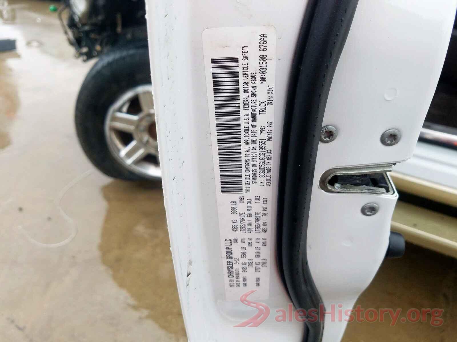 3N1AB7AP2GY244657 2012 DODGE RAM 2500