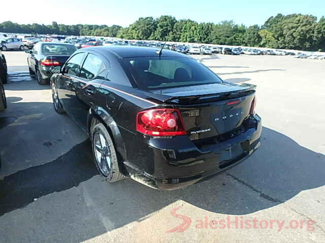 ZACCJADT6GPC53221 2012 DODGE AVENGER