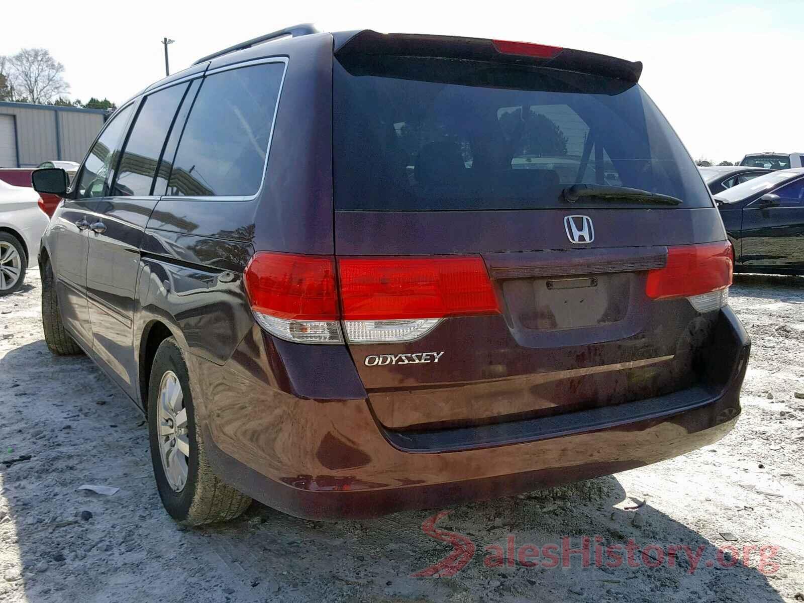 KNAFX4A67G5522845 2010 HONDA ODYSSEY EX