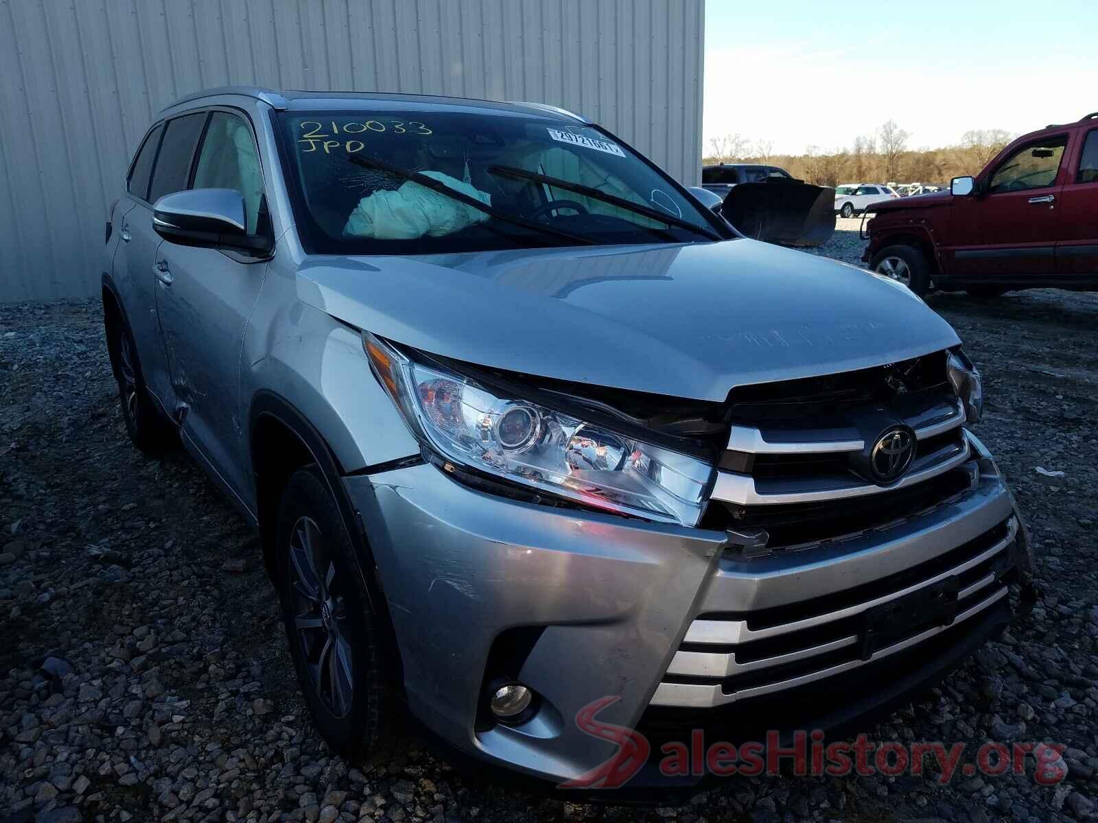 5TDJZRFH7JS525373 2018 TOYOTA HIGHLANDER