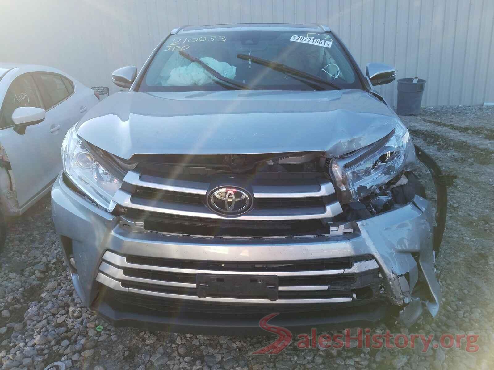 5TDJZRFH7JS525373 2018 TOYOTA HIGHLANDER