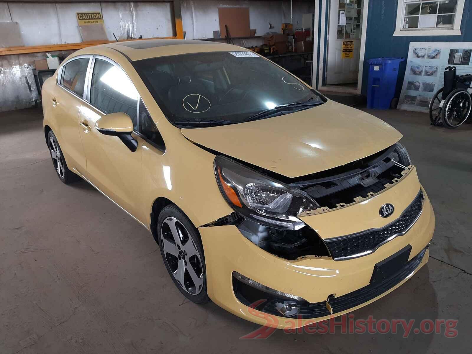 KNADN4A36G6668330 2016 KIA RIO