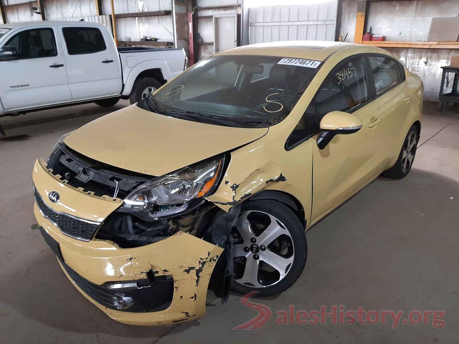 KNADN4A36G6668330 2016 KIA RIO