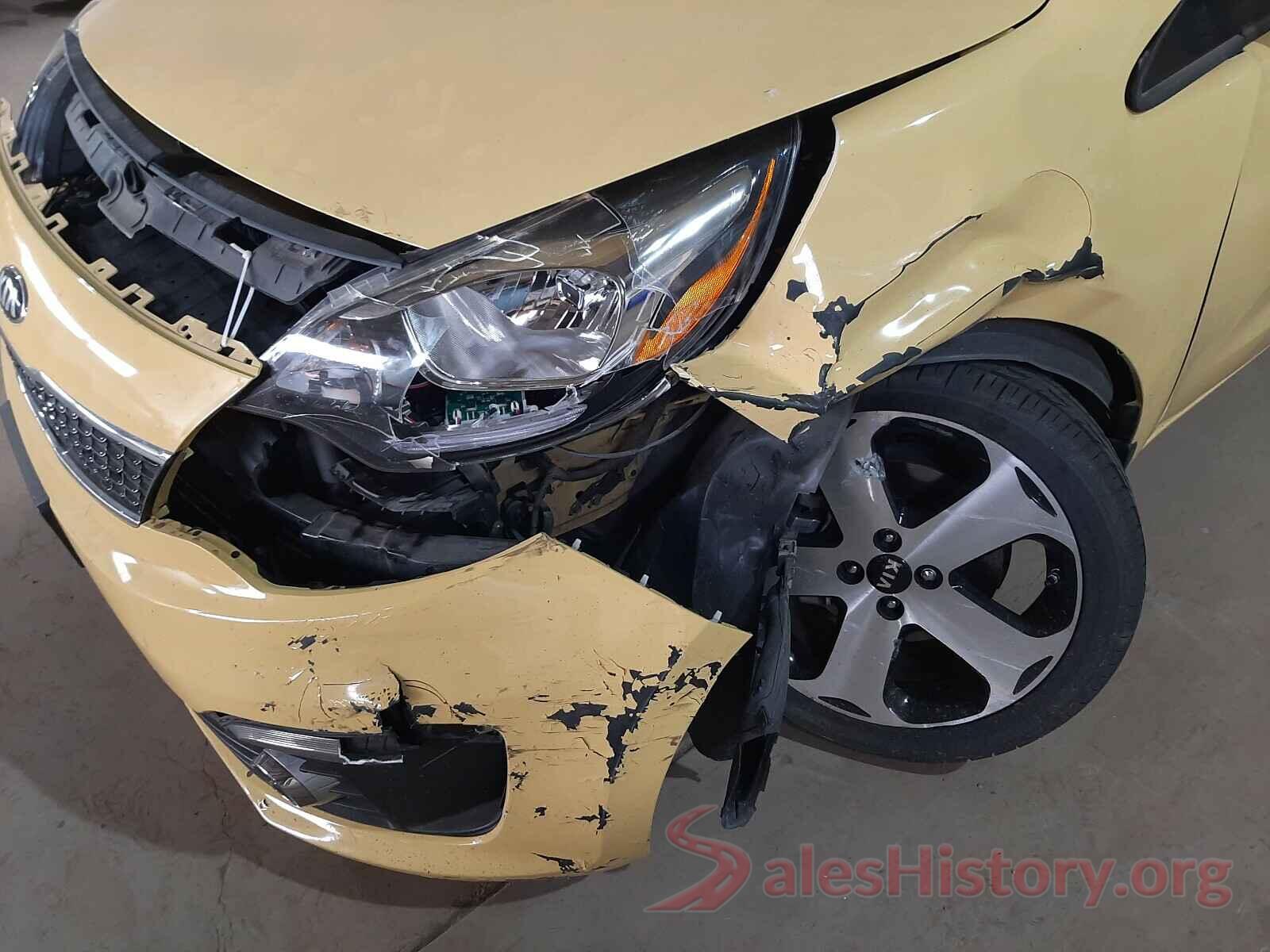 KNADN4A36G6668330 2016 KIA RIO