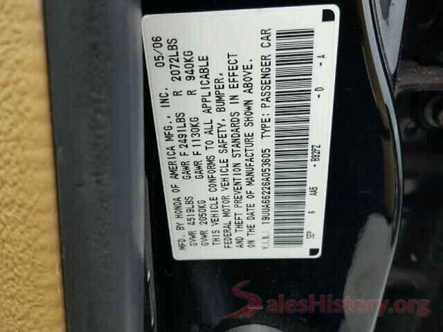 JM3KFACM6L0770890 2006 ACURA 3.2 TL