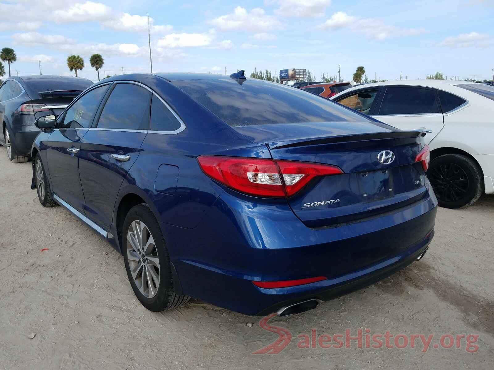 5NPE34AFXHH509597 2017 HYUNDAI SONATA