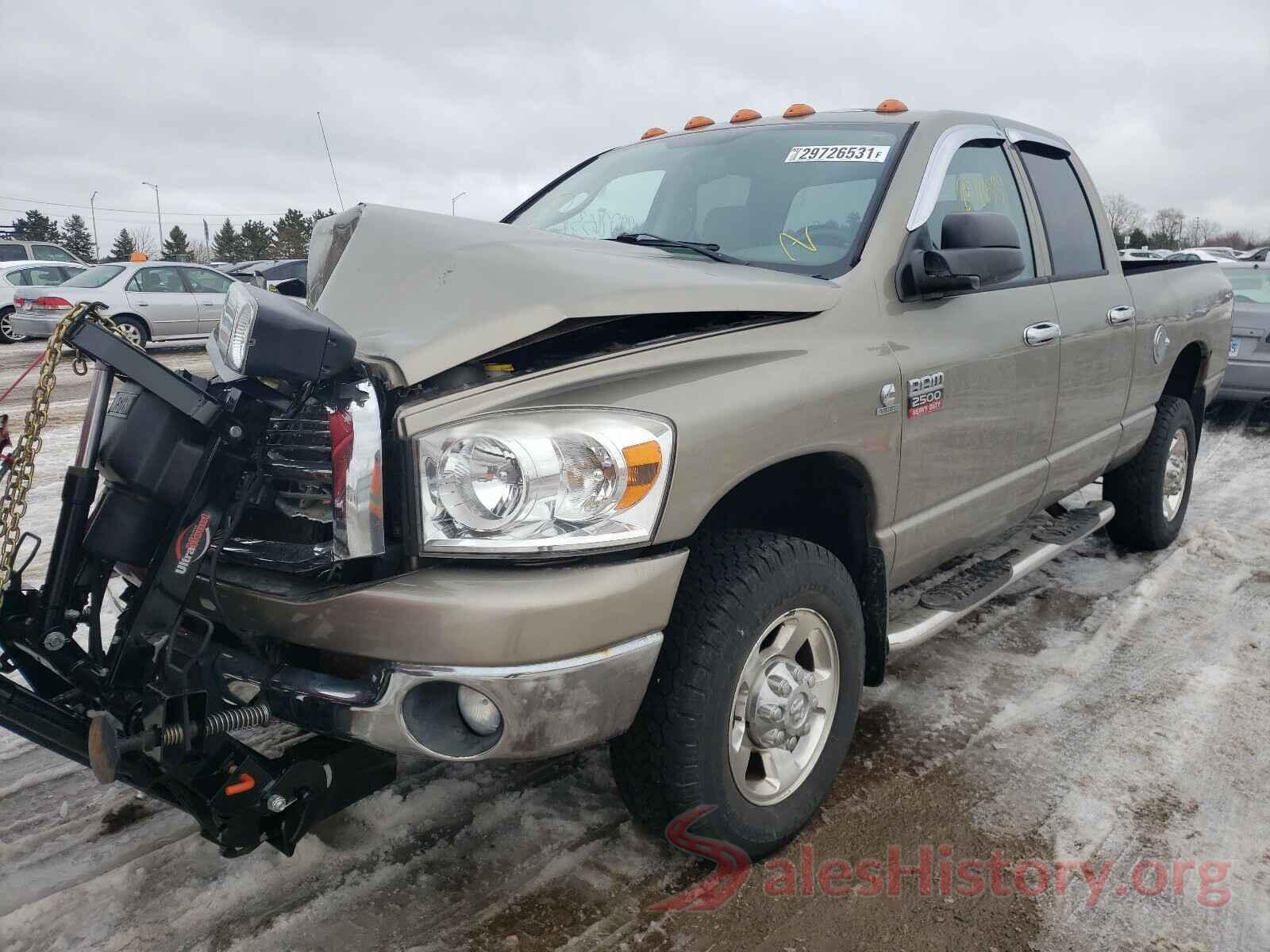 3KPFK4A78HE123636 2008 DODGE RAM 2500