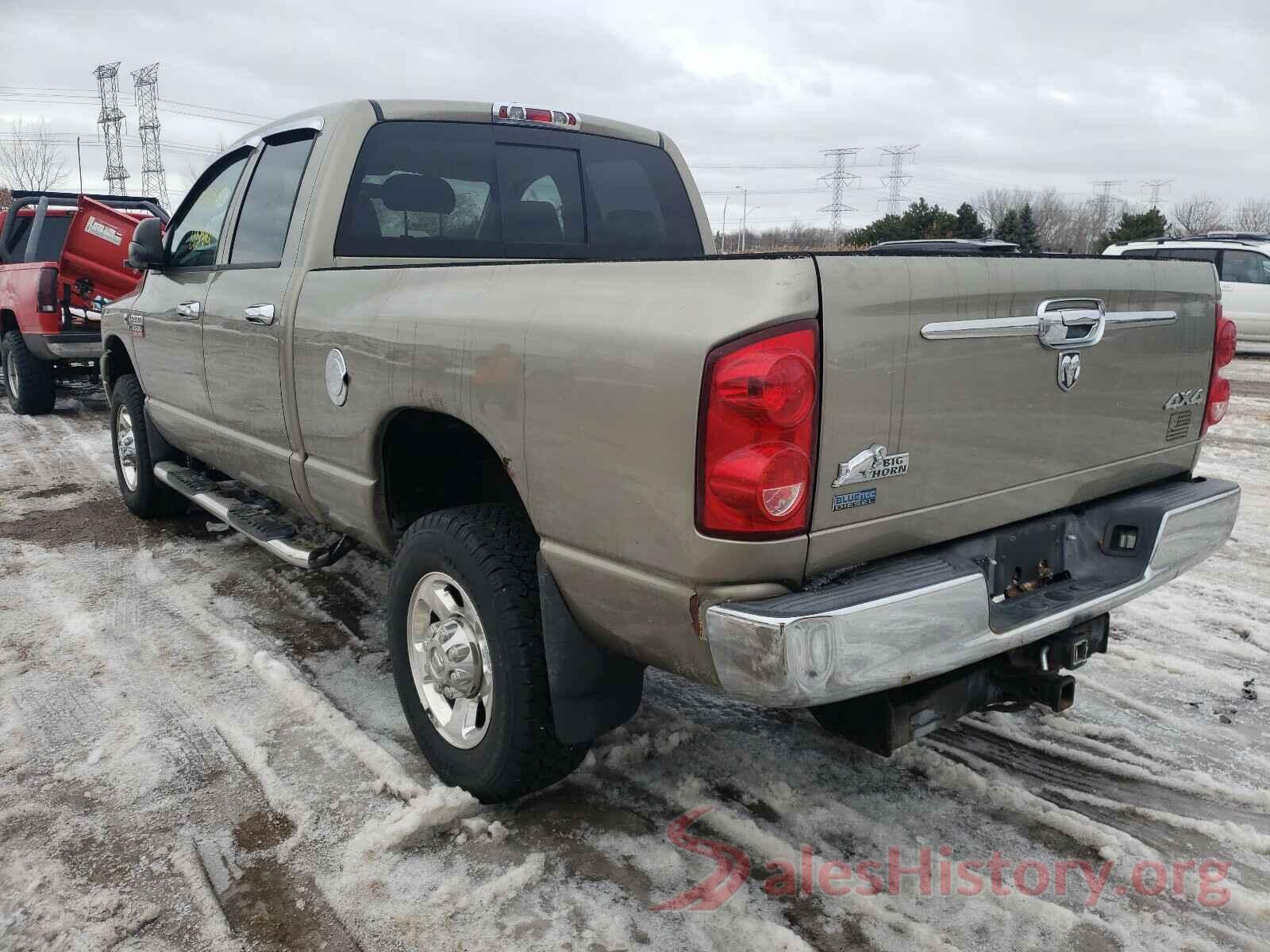 3KPFK4A78HE123636 2008 DODGE RAM 2500