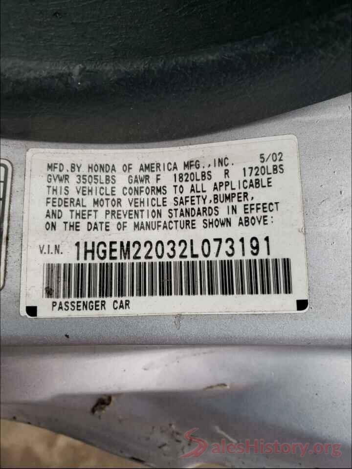 5N1DR2MM0HC631644 2002 HONDA CIVIC