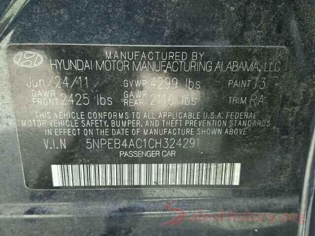 3N1AB7AP0GY319890 2012 HYUNDAI SONATA