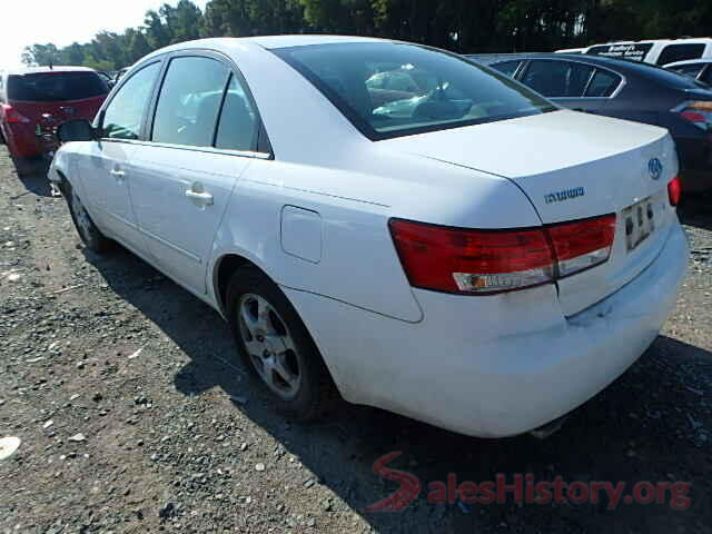 1C4RJEBG7JC460557 2006 HYUNDAI SONATA