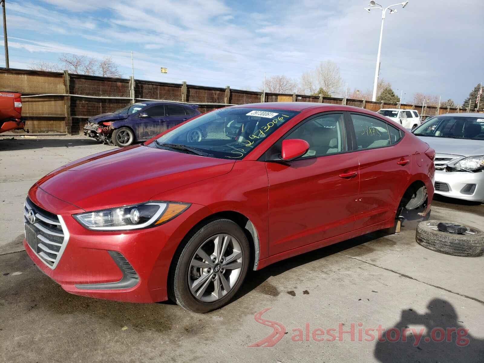 KMHD84LF4HU410575 2017 HYUNDAI ELANTRA