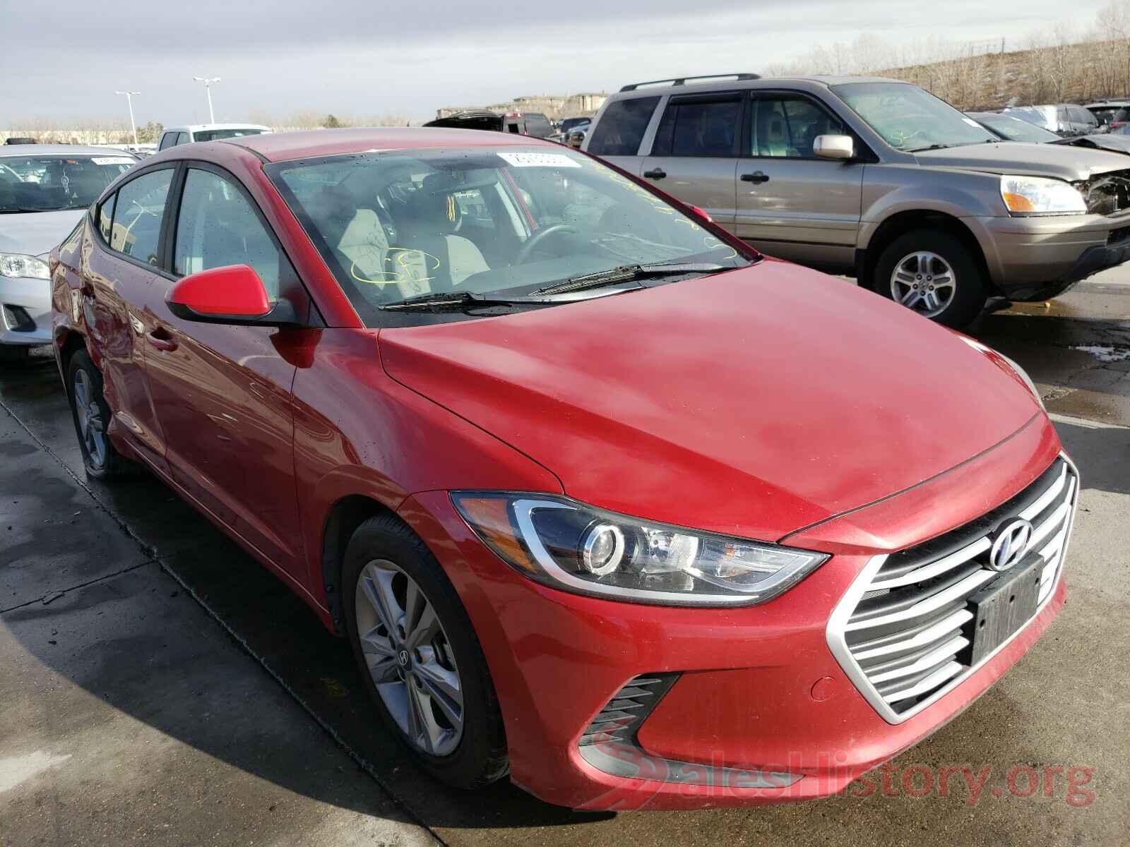 KMHD84LF4HU410575 2017 HYUNDAI ELANTRA