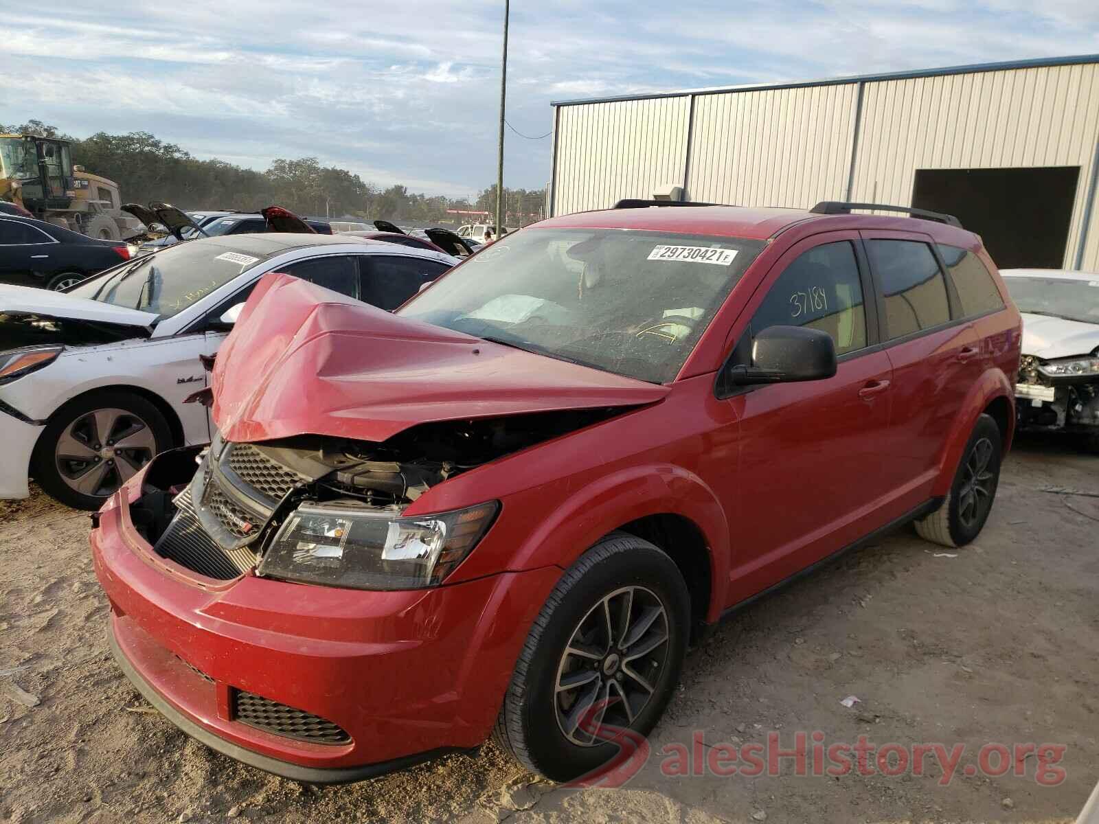 2T1BURHEXGC537492 2018 DODGE JOURNEY